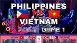 MLBB SEAGAMES | PHILIPPINES vs VIETNAM [GAME 1] | Mobile Legends: Bang Bang