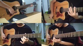 Nyanyian Cover Gitar-"Hujan Sepanjang Malam"