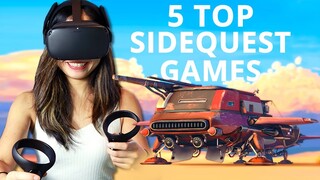 5 FREE Oculus Quest Games On SideQuest To Play First!