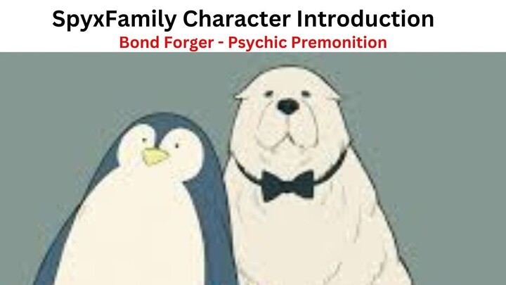 Spy Character - Bond Forger Psychic Premonition