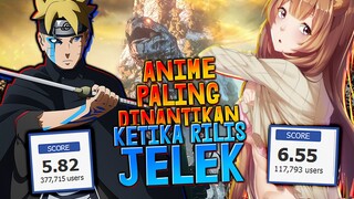 7 Anime Yang Ditunggu Tunggu Rilis Malah Mengecewakan/Jelek