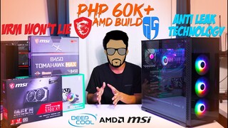 MSIxDeepcool Php 60K+ AMD PC Build ft RX 5700XT Mech, Deepcool Matrexx 70 & Castle 360 V2 Anti Leak