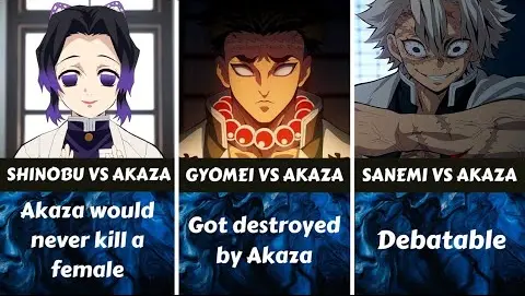 What if Akaza fights all the Hashiras | kimetsu no yaiba