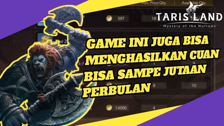 WOW !!! GAME INI JUGA BISA MENGHASILKAN CUAN YANG GEDE !