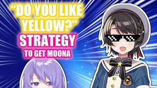 "Do You Like Yellow?" Plan of Subaru to Poach Moona from Usaken (both POV)【Hololive English Sub】