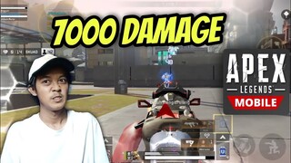 7000 damage in solo vs trios - Apex Legends Mobile