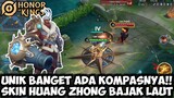 UNIK BANGET ADA KOMPASNYA!! REVIEW SKIN HUANG ZHONG WORLDLY "CAPTAIN CANNON" | HONOR OF KINGS