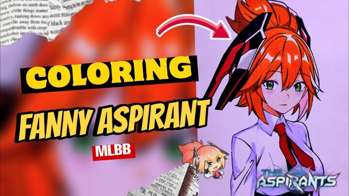 Coloring Fanny Aspirant ✨️ [MLBB Indonesia] SIAPA NIH USERNYA? BY ONE DEK 😏😋