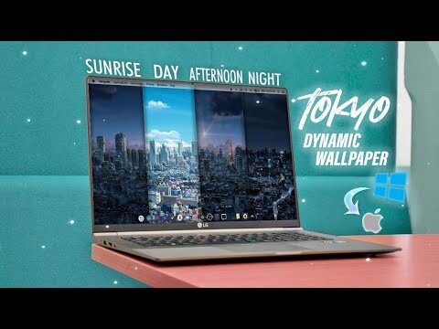 CARA INSTALL REALTIME LIVE WALLPAPER TOKYO KIMI NO NAWA 4K DI WINDOWS 10 GRATIS!!