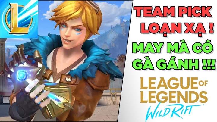 [ Tốc chiến ] Team pick loạn xà ngầu, nhưng không sao đã có Gà cầm Ezreal gánh team | Gasenpai