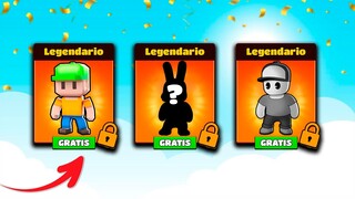 😱🔥STUMBLE GUYS TE REGALARÁ ESTAS 3 NUEVAS SKINS EN LA ACTUALIZACION 0.45🤑...¿COMO SE CONSIGUEN?????