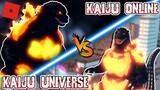 KAIJU UNIVERSE VS KAIJU ONLINE || WHO HAS A BEST BURNING GODZILLA? || Battle of Kaiju