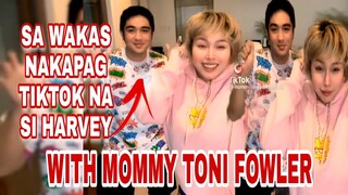 MOMMY TONI FOWLER| HARVEY | SA WAKAS NAKAPAG TIKTOK NA DIN SI HARVEY 🤗🤟❤| TORO FAMILY | TONI FOWLER