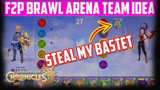 F2P Brawl Arena Team Idea | Tips and Trick Using Cleaf - SW Chronicles