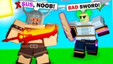 The BEST Weapon* in Roblox Bedwars..