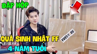 [Free Fire] Đập Hộp Quà Sinh Nhật Free Fire Siêu To Khổng Lồ Cực Xịn Sò | Lưu Trung TV