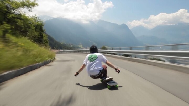 Skateboarding in Alps Part One