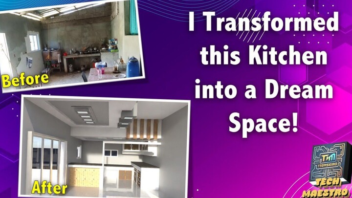 I Transformed this Kitchen into a Dream Space! (Interior Design)