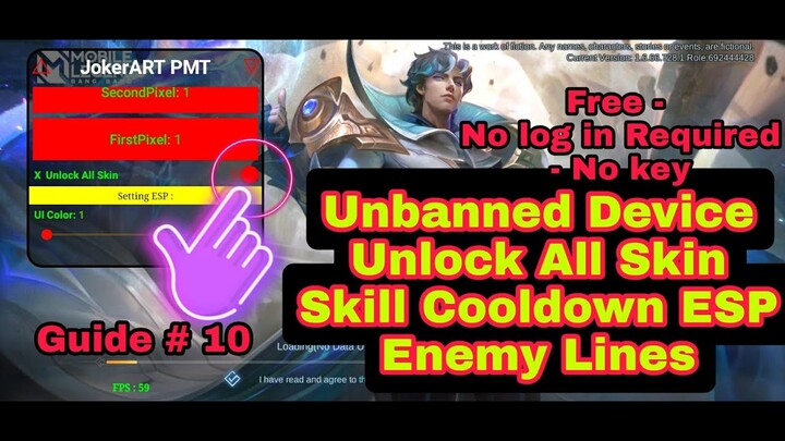 LATEST UPDATED GUIDE ML  | ESP SKILL COOLDOWN | UNBANNED DEVICE | UNLOCK + SKIN | GUIDE #10