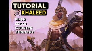 TUTORIAL MAIN HERO KHALEED YANG LENGKAP! BUILD,COUNTER,GAMEPLAY! #mobilelegends