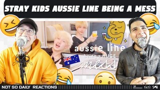 NSD REACT | stray kids aussie line being a mess
