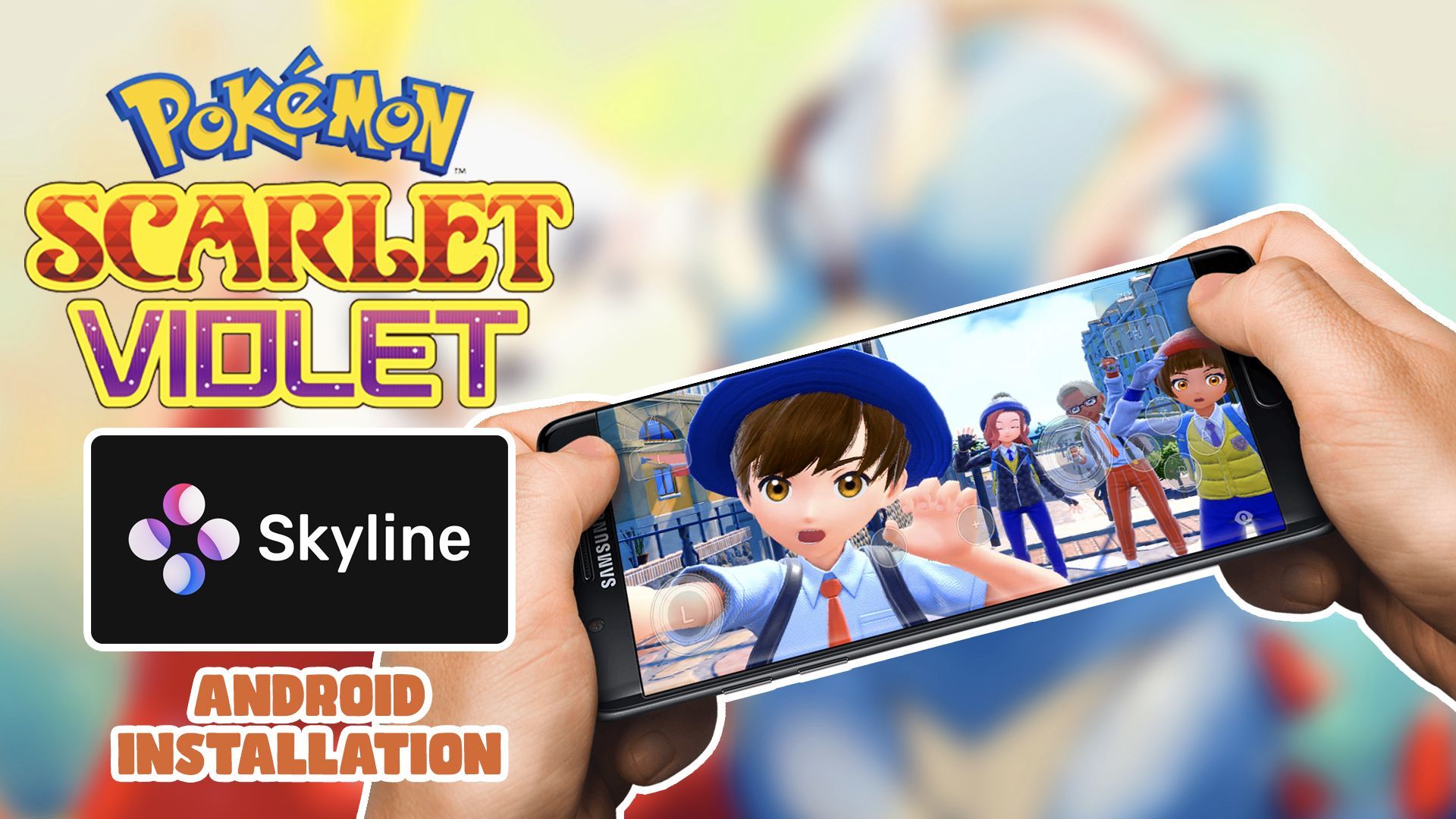 Play Pokémon Scarlet and Violet On Mobile Phone - BiliBili