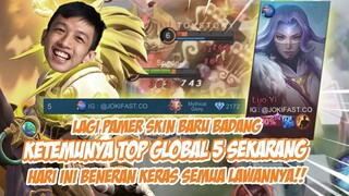 LAGI COBAIN SKIN BARU BADANG.. EH KETEMU TOP GLOBAL 5...