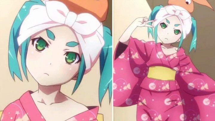 Ononoki Yotsugi thách thức, vô cảm nhưng rất dễ thương!