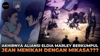 AKHIRNYA ALIANSI ELDIA MARLEY BERKUMPUL! MIMPI JEAN MENIKAH DENGAN MIKASA? - Attack On Titan Eps 84