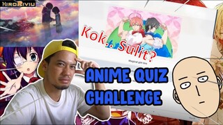 BUKTI SAYA {bukan} WIBU | Anime Quiz Challenge