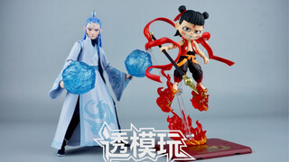 【透模玩评测】万代魂SHF 哪吒之魔童降世 哪吒 敖丙 万代 S.H.Figuarts 可动手办 开盒评测