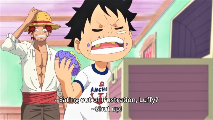 Luffy S Funny Moments As A Kid One Piece Bilibili