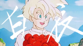 [Dragon Ball/Sun Wuhan] is a high-spirited boy in white.