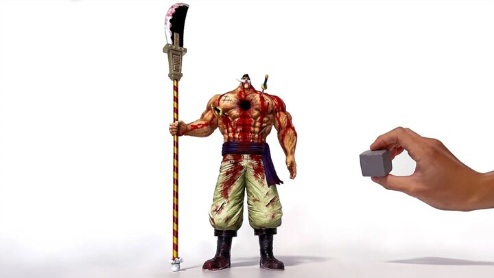 [One Piece] The final moments of Edward Newgate, the world's strongest man, were modeled in clay