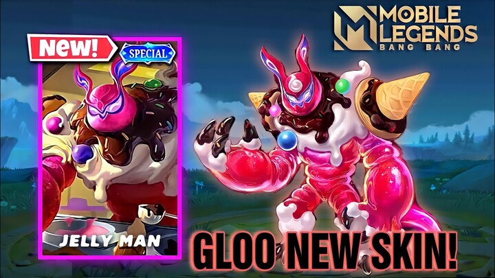 NEW GLOO "JELLYMAN " SPECIAL SKIN 2022 | GLOO NEW SKIN | GLOO NEW SPECIAL SKIN | MOBILE LEGENDS