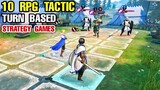 Top 10 Turn Based Strategy TACTIC Games for Android & iOS | Game like Final fantasy Tactic on Mobile