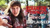 STRANGER THINGS Season 4 Exclusive New Clip Explained