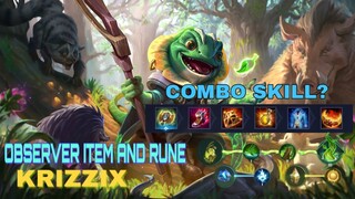 Z.E.O.N | KRIZZIX OBSERVER BUILD | AOV | LiênQuân | ROV | 傳說對決 | Krizzix.exe