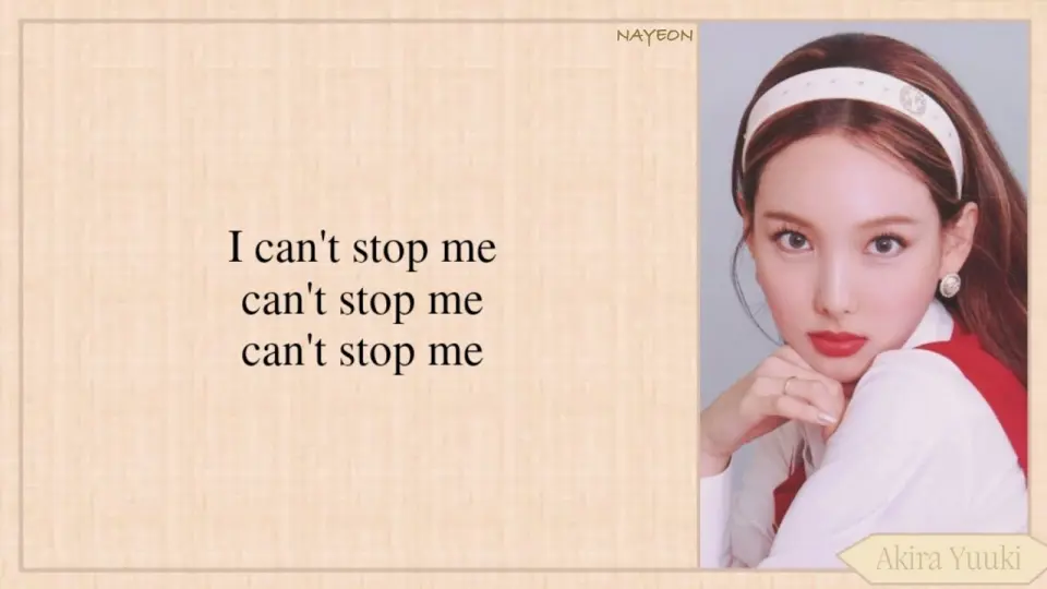 Twice 트와이스 I Can T Stop Me English Version Lyrics Bstation