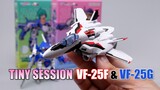 Resurrected after 12 years! Bandai TINY SESSION series VF-25F VF-25G