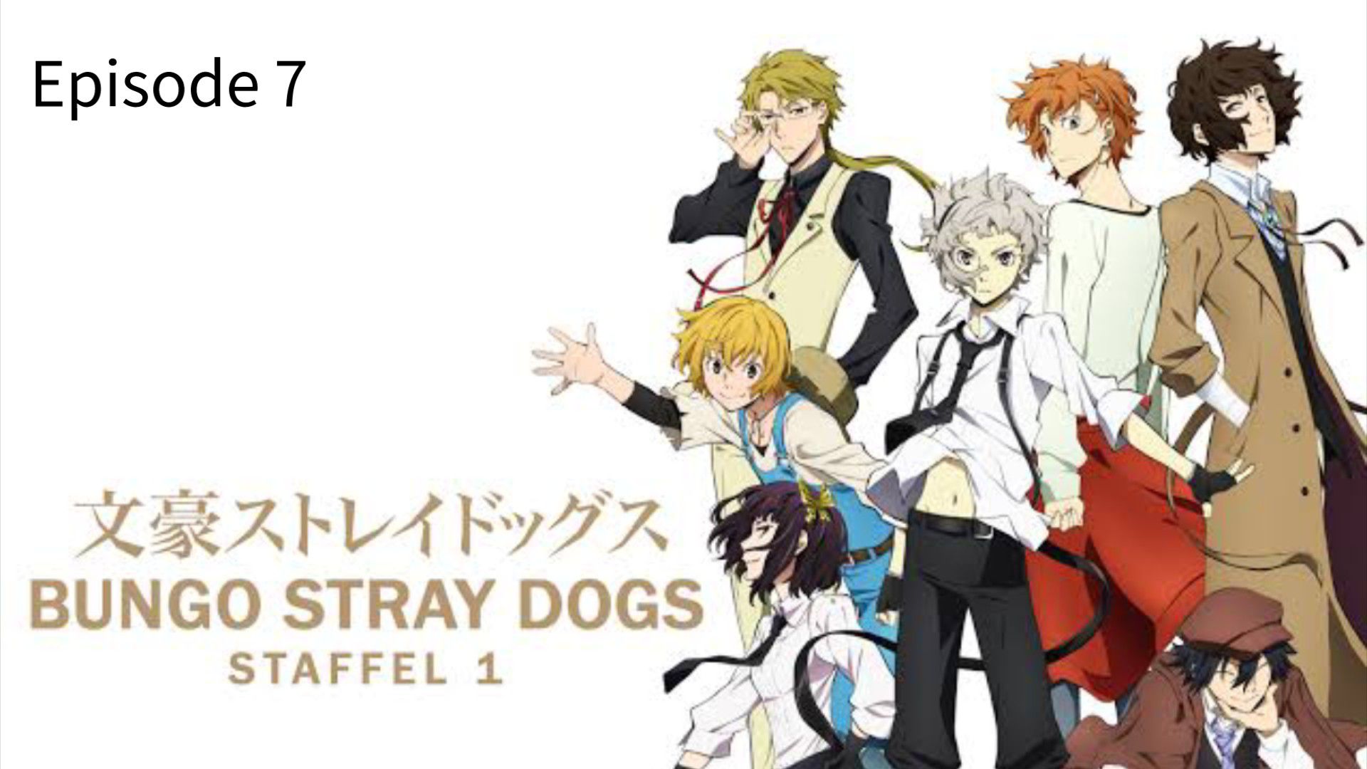 Bungou Stray Dogs Dublado - Episódio 7 - Animes Online