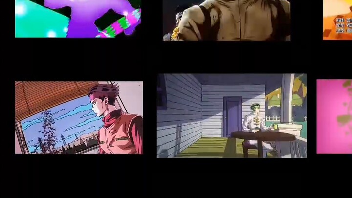 Anime|Mixed Clip|Play JOJO's OP All at once