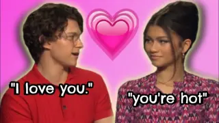 tom holland and zendaya being in love for 12 minutes straight