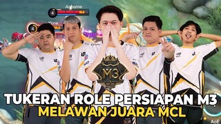 RANKED GAMEPLAY FULL RRQ HOSHI PERSIAPAN UNTUK M3  LAWAN JUARA MCL - MLBB