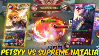 Petsyy VS SUPREME NATALIA | MLBB