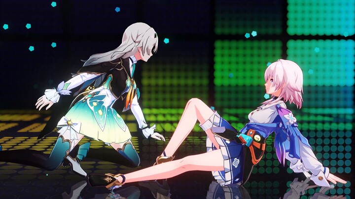 [ Honkai Impact Star Dome Railway MMD]😠Skyfall VS Ome's Dangerous Party!!🥵