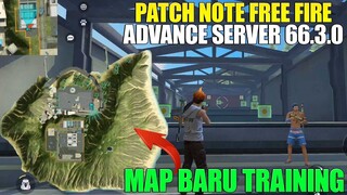 PATCH NOTE ADVANCE SERVER FREE FIRE 66.3.0 - ICE GUN, HOVERBOARD, MAP TRAINING, KARAKTER BARU