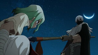 Senku (Science)& Tsukasa (Might) Tag team, Senku & Tsukasa Vs Hyoga- Dr.stone Season 2