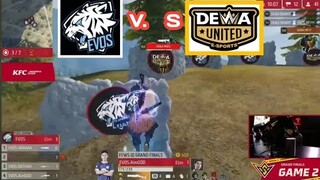 EVOS DEVINE VS DEWA UNITED GRAND FINAL FFWS