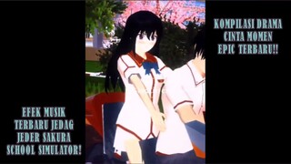 KOMPILASI DRAMA MUSIK MOMEN CINTA TERBARU!! BAPER BANGET! SAKURA SCHOOL SIMULATOR